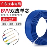 （庆丰电缆）-BVV双皮单芯电缆