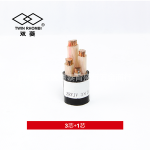 双菱   广州电缆厂 3芯+1芯 0.6/1KV铜芯聚氯乙烯绝缘(铠装)电力电缆(含交联、阻燃、耐火型)